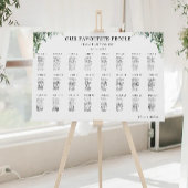 Vorlage für die Hochzeitskizze im Grünen Poster