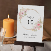 Vorlage für die Hochzeitstichtabelle der Rose