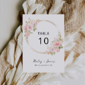 Vorlage für die Hochzeitstichtabelle der Rose