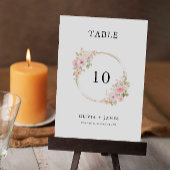 Vorlage für die Hochzeitstichtabelle der Rose