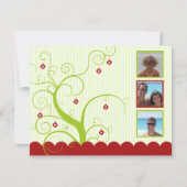 Vorlage für die Holiday-Fotokarte (Vorderseite)