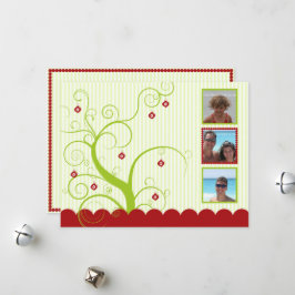 Vorlage für die Holiday-Fotokarte