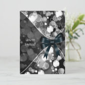 Vorlage für die hübsche Party Einladung (Stehend Vorderseite)