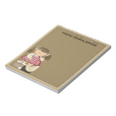 Vorlage für die Hühnersorte Notizblock (Rotiert)