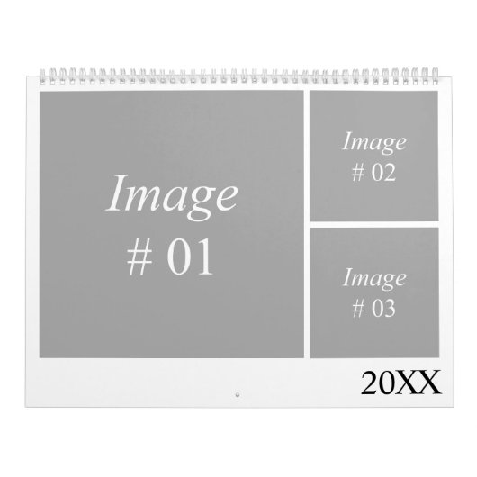 Vorlage für die Instagram-Sammlung 12 Monate Kalender (Titelbild)