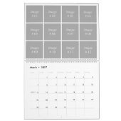 Vorlage für die Instagram-Sammlung 12 Monate Kalender (Mär 2027)