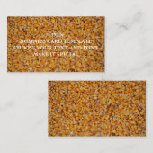 VORLAGE FÜR DIE KERNKARTE VISITENKARTE (Vorne/Hinten)