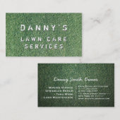 Vorlage für die Landschaftsschutzmäher für die Vis Visitenkarte (Vorne/Hinten)