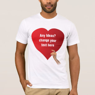 Vorlage für die Liebe T-Shirt