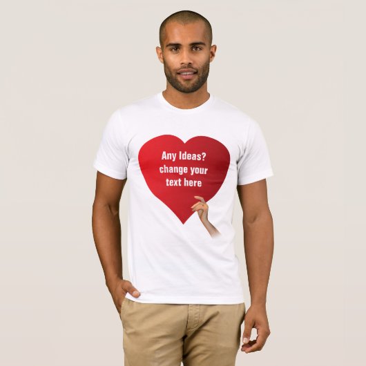 Vorlage für die Liebe T-Shirt (Vorne ganz)