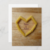 Vorlage für die Liebe von Penne (Vorne/Hinten)