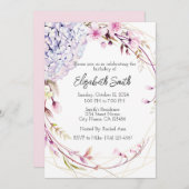 Vorlage für die lila Blumengeburt (Vorne/Hinten)