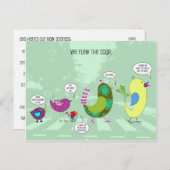 Vorlage für die Meldung der Coop-Bewegung (Vorne/Hinten)