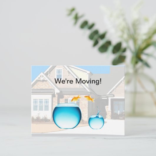 Vorlage für die Meldung "Funny Moving Notice" (Stehend Vorderseite)