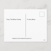 Vorlage für die Meldung "Funny Moving Notice" (Rückseite)