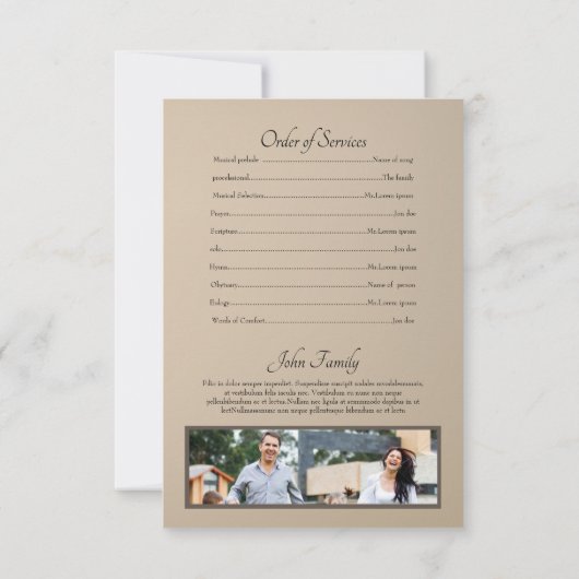 Vorlage für die Memo-Programmkarte (Rückseite)