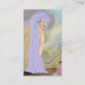 Vorlage für die Mermaid-Visitenkarte Visitenkarte (Rückseite)