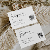 Vorlage für die Minimalistische Hochzeitskarte