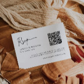 Vorlage für die Minimalistische Hochzeitskarte