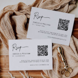 Vorlage für die Minimalistische Hochzeitskarte