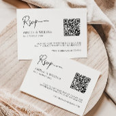 Vorlage für die Minimalistische Hochzeitskarte