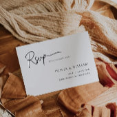 Vorlage für die Minimalistische Hochzeitskarte