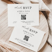 Vorlage für die Minimalistische Hochzeitskarte