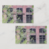 VORLAGE FÜR DIE MÖGLICHKEITSKARTE VISITENKARTE (Vorne/Hinten)