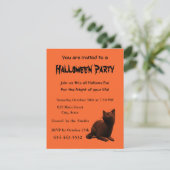 Vorlage für die niedliche Einladungskarte (Stehend Vorderseite)