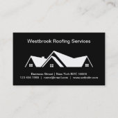 Vorlage für die örtliche Dachservice-Visitenkarte Visitenkarte (Vorderseite)