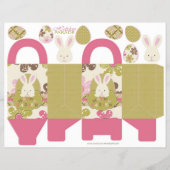 Vorlage für die Osterjagd Flyer (Vorne)