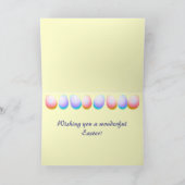 Vorlage für die Osterkarte (Innenseite)