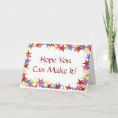 Vorlage für die Party Einladung (Rückseite)