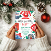 Vorlage für die Party Einladung in normalem Sweate