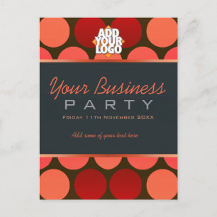 Vorlage für die Party Einladung von Business Offic