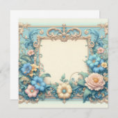 Vorlage für die personalisierte Blankenkarte - Ein (Vorne/Hinten)