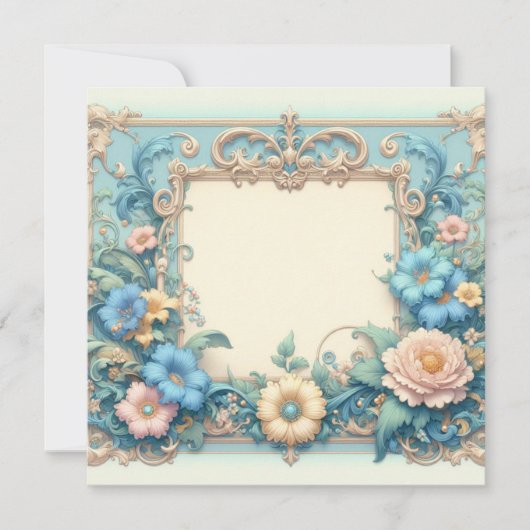 Vorlage für die personalisierte Blankenkarte - Ein (Vorderseite)