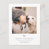 Vorlage für die personalisierte Foto-Urlaubspostka (Vorderseite)