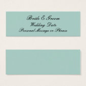 Vorlage für die Personalisierte Gastgeschenk Hochz (Vorne & Hinten)