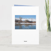 Vorlage für die personalisierte Snowy Aspens Gebur (Rückseite)