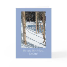 Vorlage für die personalisierte Snowy Aspens Gebur