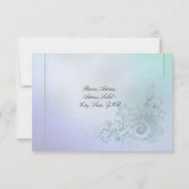 Vorlage für die Pfauendite-RSVP-Karte (Rückseite)