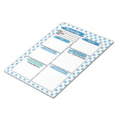 Vorlage für die Pharmakovigilanz von Studierenden Notizblock (angewinkelt)