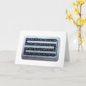 Vorlage für die PPP-Hysterektomie-Grußkarte nicht (Gelbe Blume)