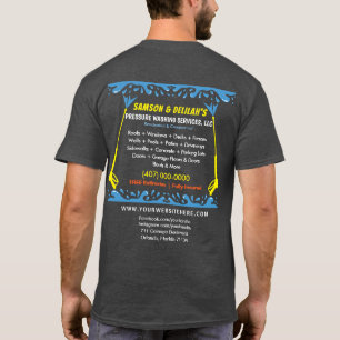Vorlage für die "Pressure Washing & Cleaning Busin T-Shirt