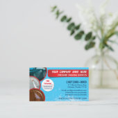 Vorlage für die "Pressure Washing & Cleaning Busin Terminkarte (Stehend Vorderseite)