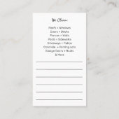 Vorlage für die "Pressure Washing & Cleaning Busin Visitenkarte (Rückseite)