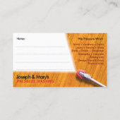 Vorlage für die "Pressure Washing & Cleaning Busin Visitenkarte (Rückseite)