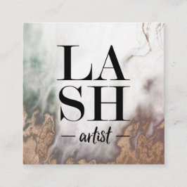 Vorlage für die Produktkarte "Smokey Marbour LASH  Quadratische Visitenkarte