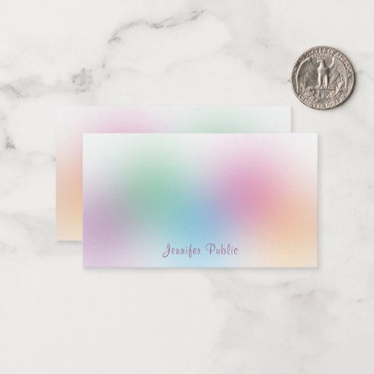 Vorlage für die robuste Kalligraphie (Vorderseite/Rückseite Beispiel)